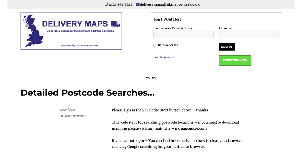 Delivery Maps